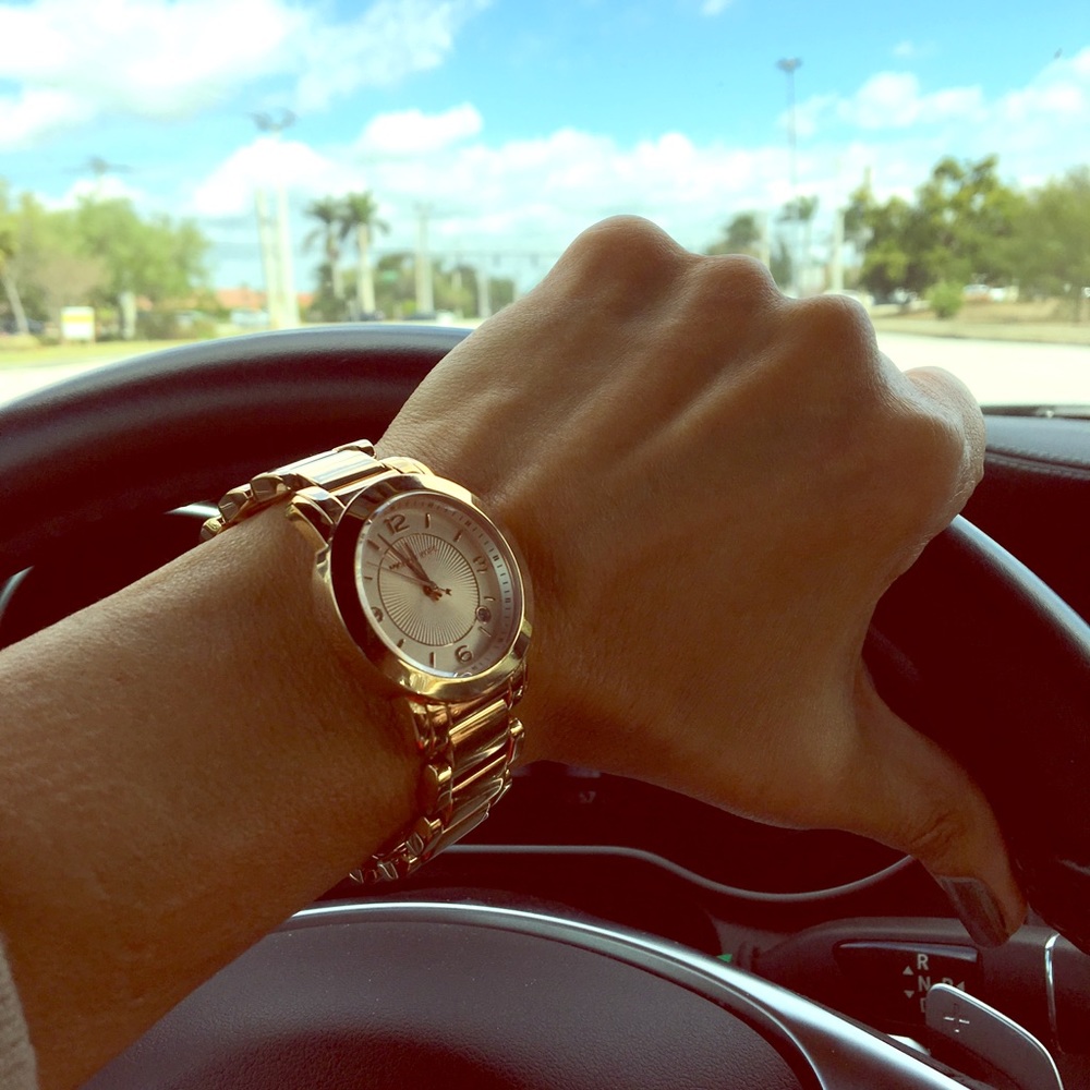 Michael Kors Rose Gold tone watch